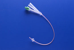 RÜsch® 100% Silicone, 2 way Pediatric Foley Catheter, 12", 10Fr, 3cc Balloon