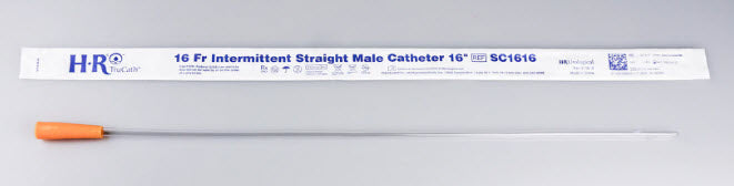 TruCath Intermittent Straight Catheter 16fr 16”