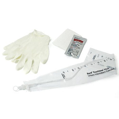 TOUCHLESS® Plus Intermittent Catheter Kit, Unisex, 1100cc, 14Fr