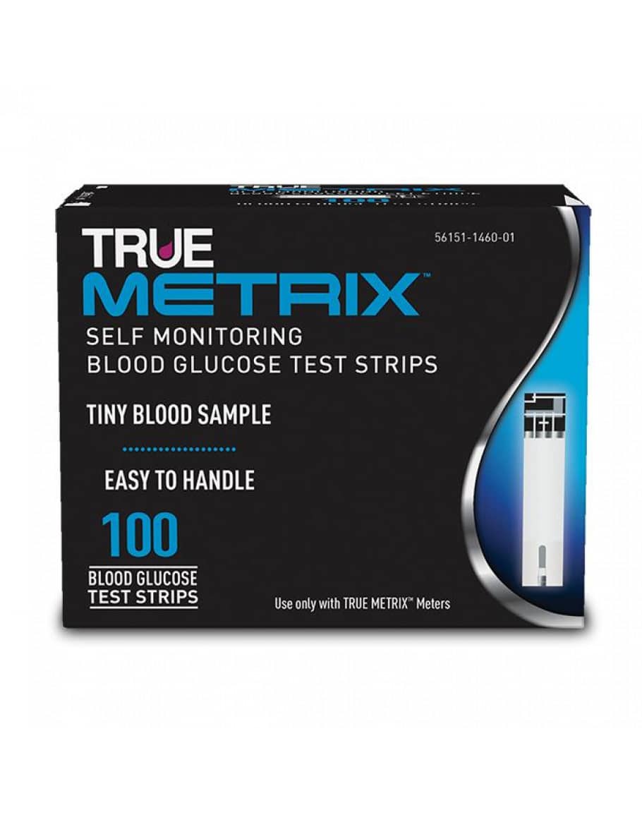 TRUE Metrix® Blood Glucose Test Strips, 100ct, Retail (A4253)