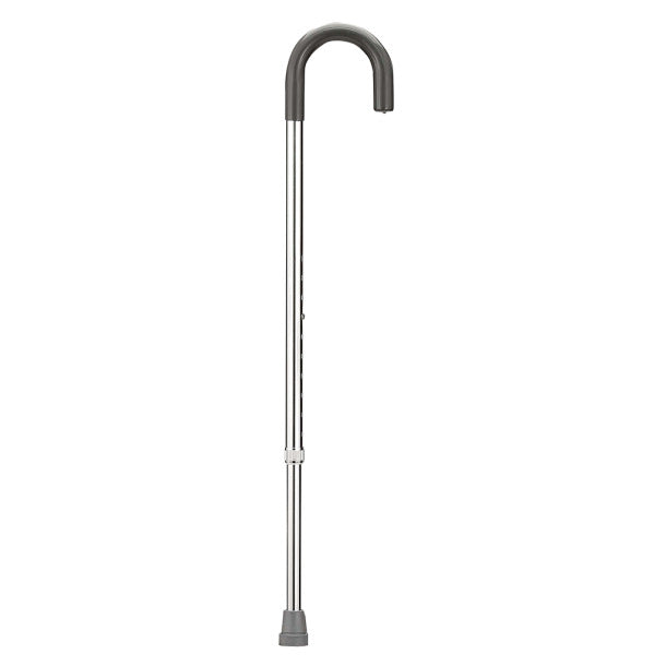 Round-Handle Aluminum Cane, 6/Case