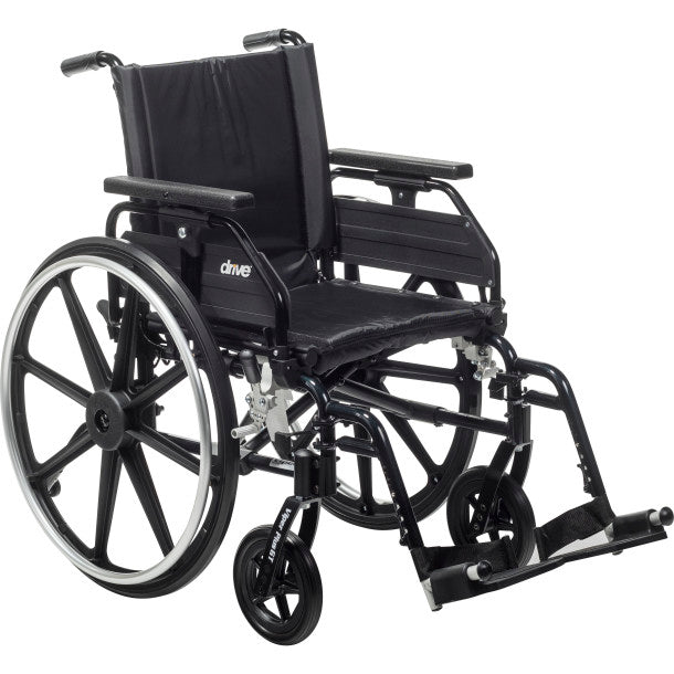 Viper Plus GT 16" Wheelchair with Universal Armrests and Swing Away Footrest