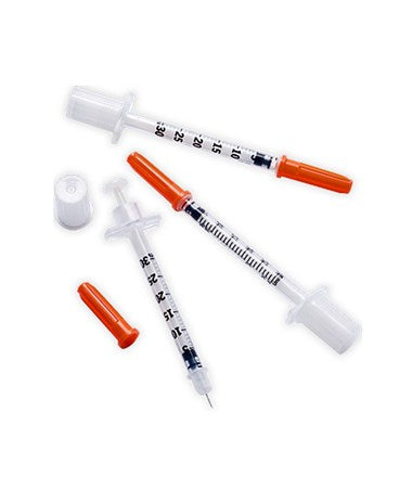 BD™ Ultra-Fine™ 6mm Needle Insulin Syringe, 3/10 cc, 31 G x 6 mm