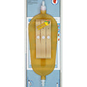 Reusable Latex Urinary Leg Bag, Short-Wide 26 oz Capacity