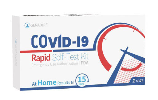 Genabio® Covid-19 Rapid Self-Test Kit (1 Test) 1 Test/Box