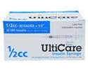 UltiCare® Insulin Syringe, 0.5 cc, 30G x ½"