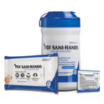 Sani-Hands® Instant Hand Sanitizing Wipe, Medium, 6" x 7½", (Item is Considered Limited Quantity and Cannot Ship via Air or to AK, GU, HI, PR, VI) (Products Cannot be Sold on Amazon.com or any Other 3rd Party