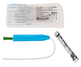 RÜsch® FloCath® Quick™ Hydrophillic, Standard Catheter Kit, 16", 14 Fr