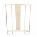 Triple Glove Box Holder, White Wire
