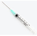 3cc Syringe/Needle Combination with Luer-Lock Tip, 21g x 1 1/2"