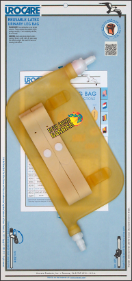 Reusable Urinary Drainage Bag with Odor Barrier, Sport-Right, Latex, 16 oz