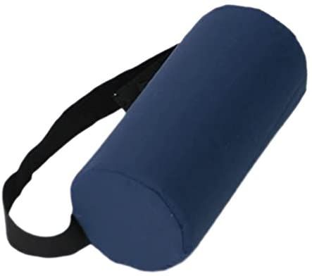 Full Lumbar Pillow Firm, Cotton/Poly Cover, One Size, Navy L1030