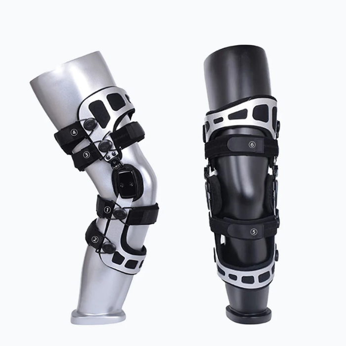 Unite Medical Double Upright Knee Brace, Small, Right L1845/L1852
