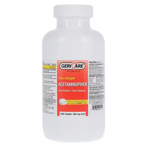 Acetaminophen Tablets 500mg Extra Strength