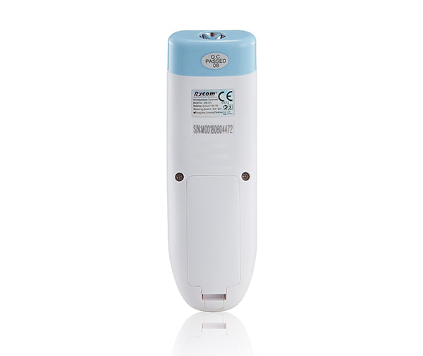 Berrcom Non-Contact Infrared Thermometer, 1.2-2 Inches Distance From Forehead, LCD Digital Display Screen, Audible Voice Option