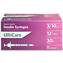 UltiCare® Insulin Syringe, 0.3 cc, 30G x ½"