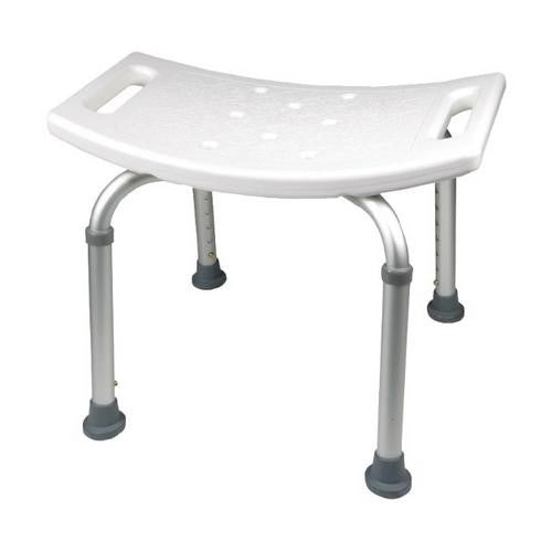 Shower Chair Without Back, 300LB Weight Capacity