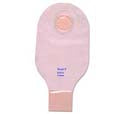 Securi-T® 2-Piece Drainable Pouch with Belt Tabs, 12", 1½" Flange, Opaque