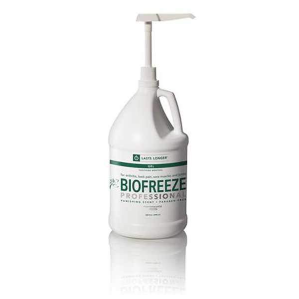 BioFreeze® Topical Pain Reliever Gel, 1 Gallon Pump