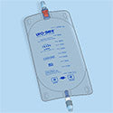 Uro-Safe® Disposable Vinyl Urinary Leg Bag, 32oz,Twist-Drain Closure