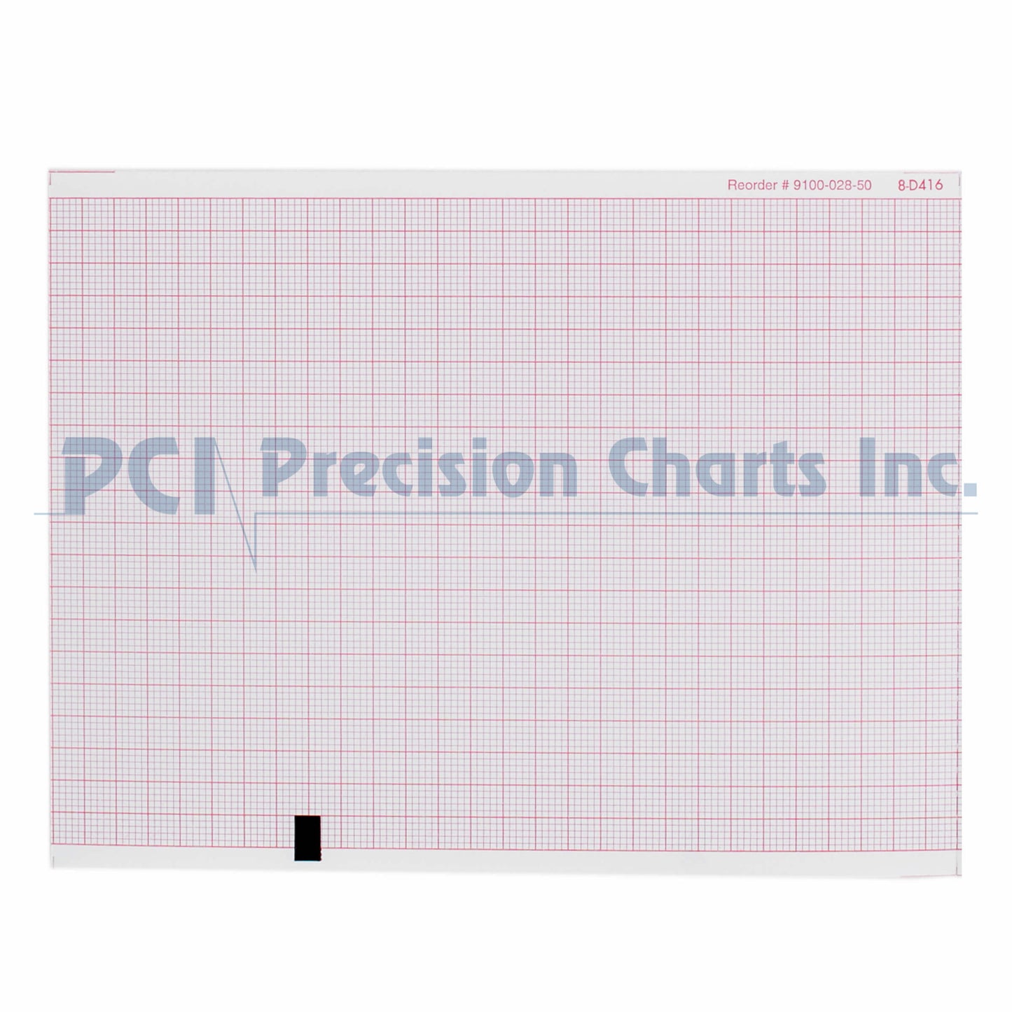 Precision Charts Inc. ECG/EKG Recording Paper for Mortara ELI 150