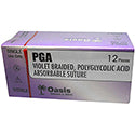 PGA Suture, 4-0, SH-1 Needle