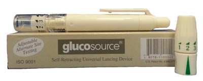 Glucosource® Adjustable Alternate Site Lancing Device (A4258) – DDP Medical