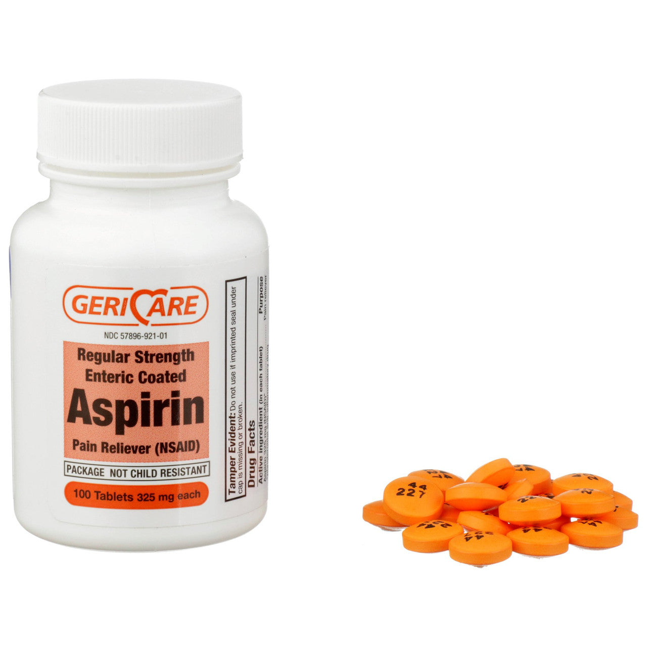 Aspirin 325mg 100ct Bottle