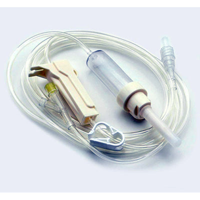 IV Administration Set w/Combination Vented/Non Vented & Luer Lock, 15 Drops/mL