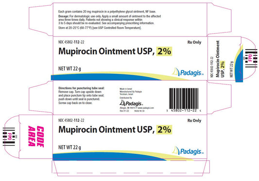 Mupirocin Ointment, USP 2% 22g