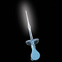 Lighted Ear Curette™ CeraSpoon® with Magnification, 4mm Tip