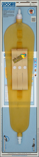 Reusable Latex Urinary Leg Bag, 44 oz Capacity