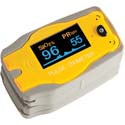 Adimals® 2150 Fingertip Pulse Oximeter, Pediatric, Yellow/Gray