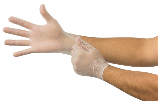 Micro-Touch® Elite® Powder-Free Vinyl Exam Glove, Medium