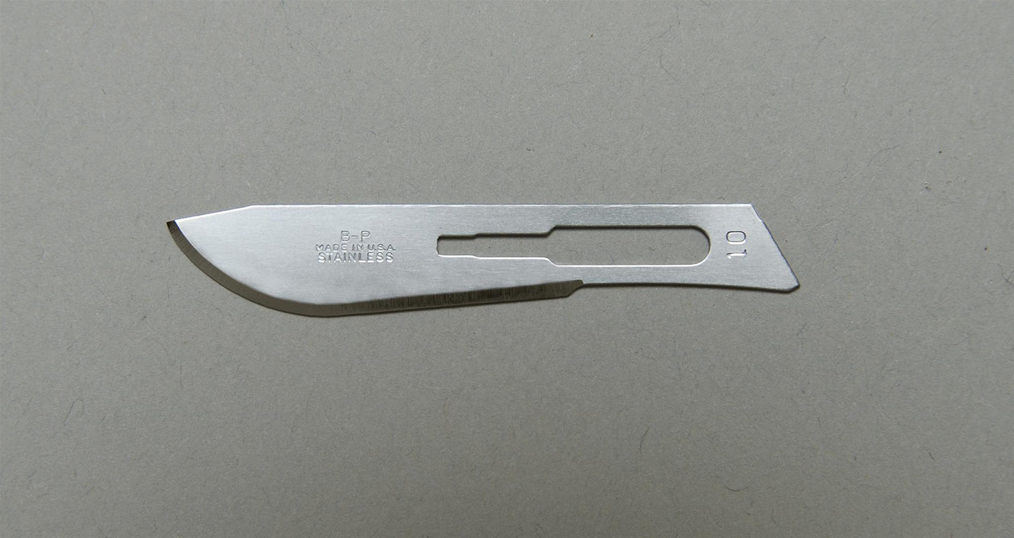 Aspen Bard-Parker® Stainless Steel Blade, Sterile, Size 10