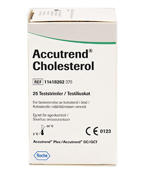 Accutrend® Cholesterol Test Strips, 25ct.