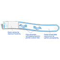 Fitz-All® Universal Fabric Leg Bag Strap, Small