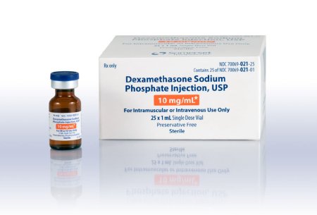 Dexamethasone Sod. Phos.SDV 10mg/1mL PF Injection, 25x1ml, Pk/25