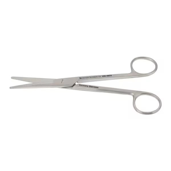 Henry Schein Mayo Dissecting Scissors Straight 6-3/4" Stainless Steel