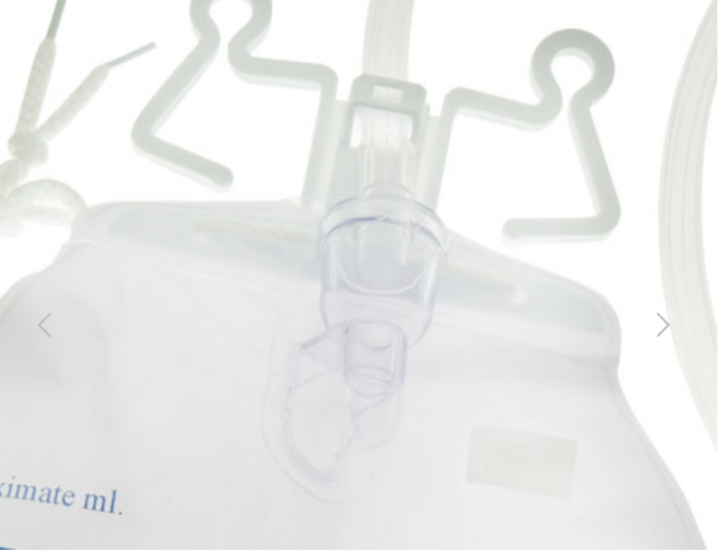 Urinary Drainage Bags, 2000mL, AMSafe® Needle-Free Sampling Port