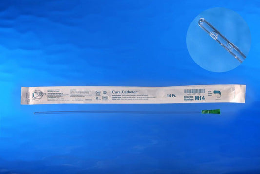 Cure Catheter® Male Catheter with Straight Tip, 16”, 14Fr   A4351