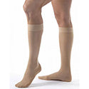 Jobst® Knee High Compression Stocking with Closed Toe, 15-20 mmHg, Small, Tan