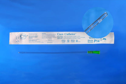 Cure Catheter® Pediatric Catheter with Straight Tip, 10", 14Fr     A4351