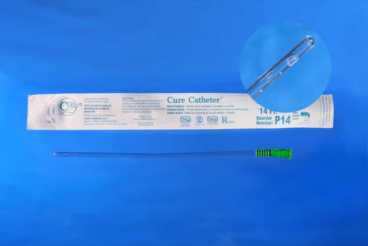 Cure Catheter® Pediatric Catheter with Straight Tip, 10", 14Fr     A4351