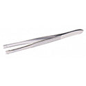 Stainless Steel Tweezers with Fine-Point Tip, 3½"