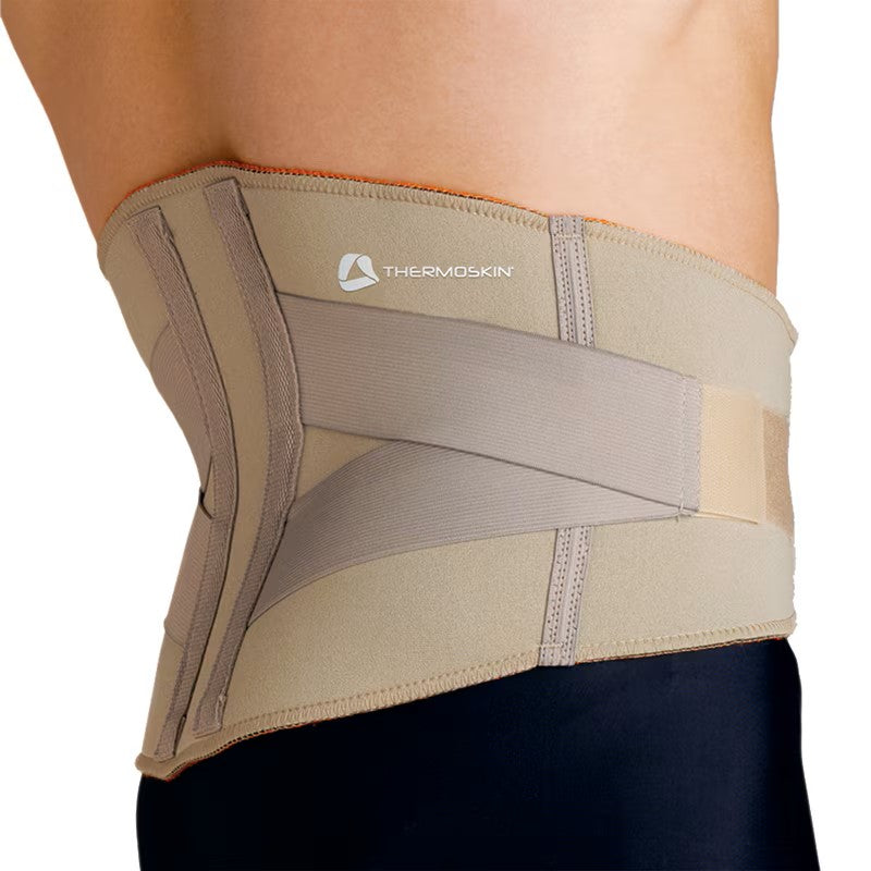 Thermoskin® Lumbar Support and Back Stabiliser, Beige, XL