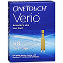 OneTouch® Verio® Blood Glucose Test Strip, 50ct, Mail Order & Home Delivery