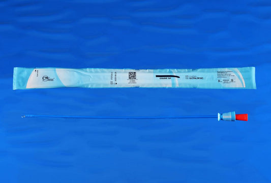 Cure Ultra™ Male Catheter with Coude Tip, 16", 16Fr     A4352