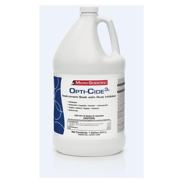 Micro-Scientific Opti-Cide3 Disinfectant w/Rust Inhibitor , 1 Gallon Pour Bottle