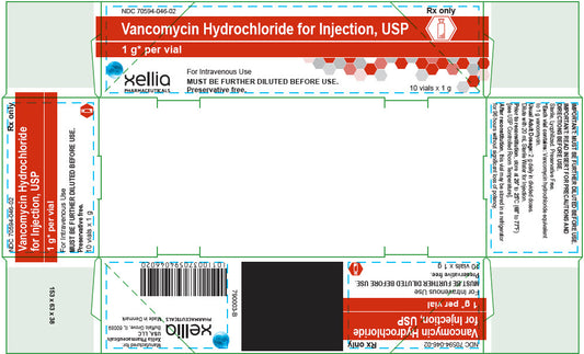 Vancomycin HCL 1g SDV 1x10 Pack